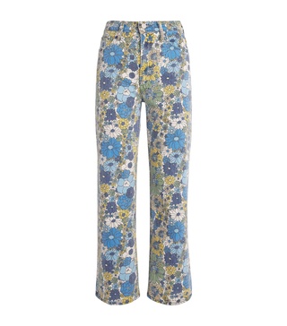 Floral The Rambler Straight Jeans
