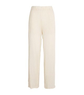 Karami Wool Straight Trousers