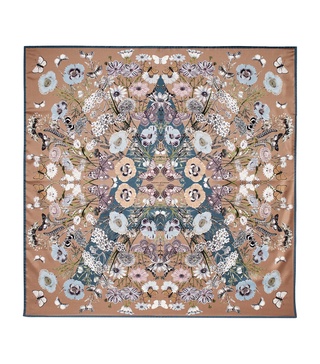 Silk Printed Square Scarf