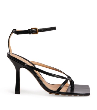 Leather Stretch Sandals 90