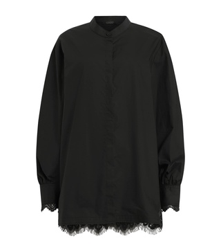 Lace-Trim Ethel Shirt