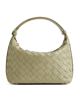 Mini Leather Wallace Top-Handle Bag