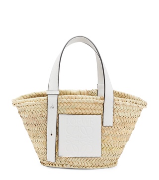 x Paula’s Ibiza Small Anagram Basket Bag