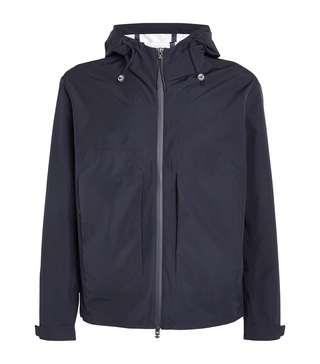 Water-Repellent Travel Essentials Hooded Jacket