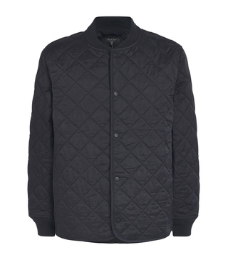 Quilted Bomber Jacket