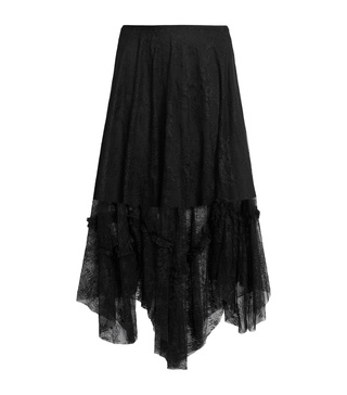 Josie Layered Lace Midi Skirt