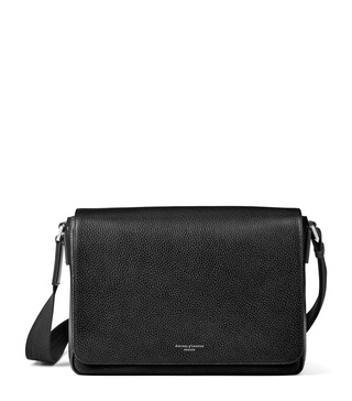 Leather Reporter Messenger Bag