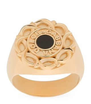 Enamelled Signet Ring