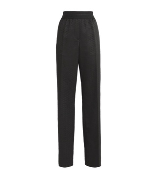 Logo-Print Car Trousers