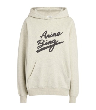 Oversized Harvey Logo Hoodie