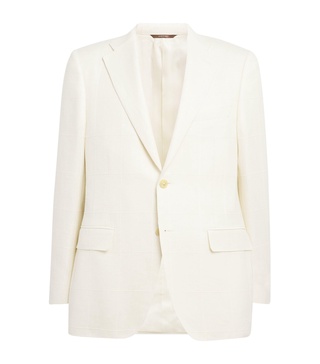 Check-Stitch Blazer