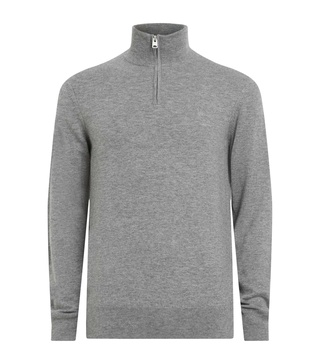 Wool-Blend Funnel-Neck Kilburn Sweater