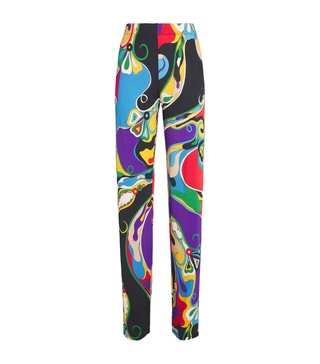 Orchidee Print Trousers