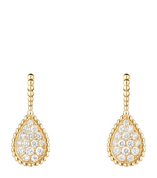 Yellow Gold Serpent Bohème Sleepers Earrings