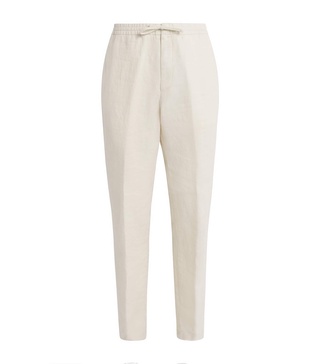 Linen Drawstring Trousers