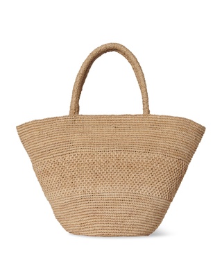 Emilie Raffia Tote Bag