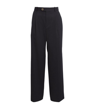 Straight-Leg Trousers