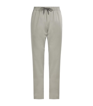Cotton-Stretch Drawstring Trousers