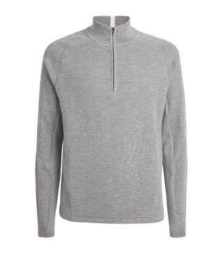 COOLMAX Quarter-Zip Sweater