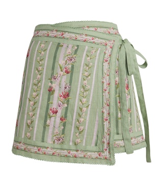 Linen Floral Luna Mini Pareo