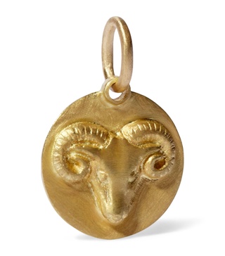 Yellow Gold Mythology Aries Pendant