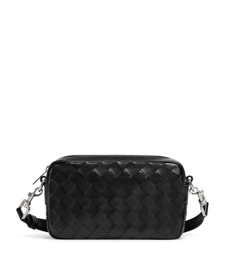 Medium Leather Cassette Camera Bag