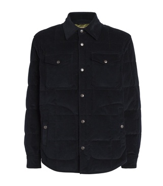 Corduroy Down-Filled Alaskan Overshirt