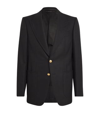 Wool-Mohair Blazer
