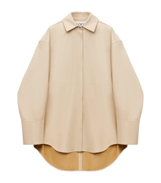 EXCLUSIVE Nappa Lambskin Silver Capsule Shirt