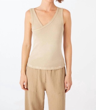 dreamy tank in khaki