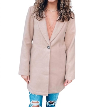 something about you coat in camel