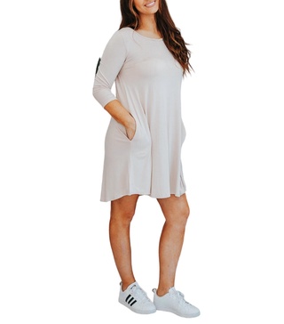easy breezy comfy mini in cappucino
