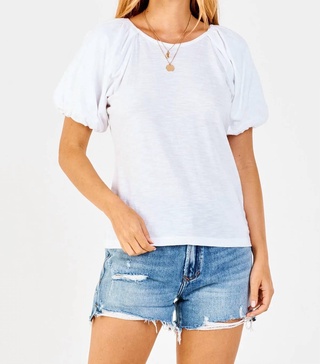 devyn top in white