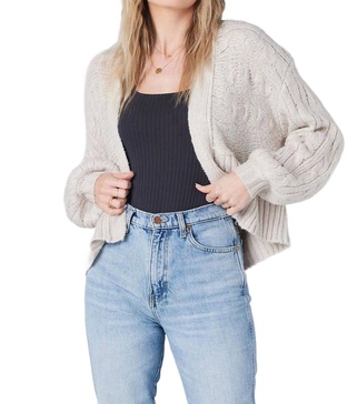 birdie sweater in white