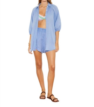 la ponche shirt in blue