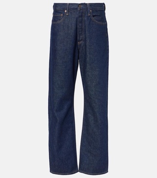 Kelly high-rise straight jeans