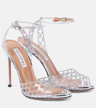 Lumiere 105 embellished PVC sandals