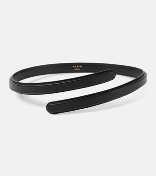 Flex Thin Twist leather belt