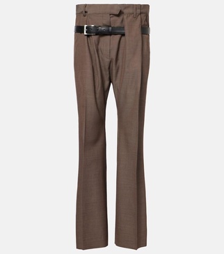 Partar wool flared pants