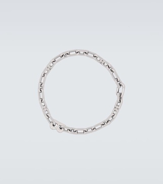 B Chain thin necklace