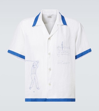 Club Champion embroidered linen shirt