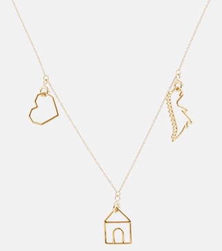 Trio Pura 9kt gold necklace