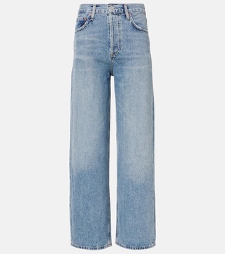 Ren high-rise wide-leg jeans
