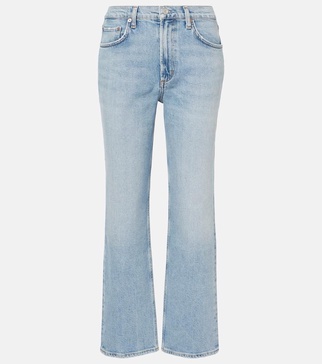 Valen mid-rise straight jeans