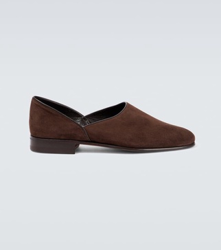 House Shoe suede loafers