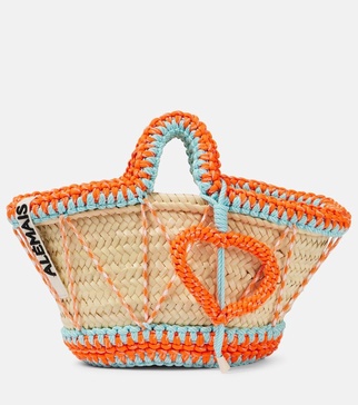 Luis Mini macramé basket bag