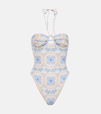 Sandalo Chivas printed swimsuit