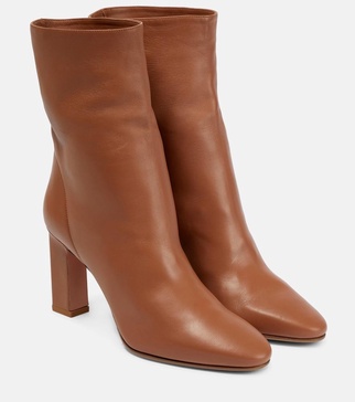 Manzoni leather ankle boots