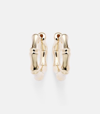 Bamboo Small 18kt gold earrings