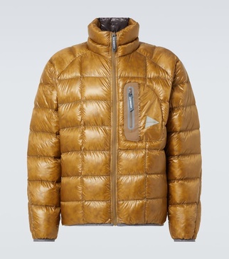 Down-paneled jacket 